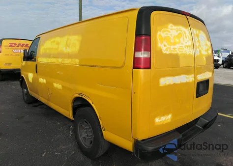 2014 Chevrolet Express 2500 Work Van from USA, damaged, VIN 1GCWGFCA1E1200528